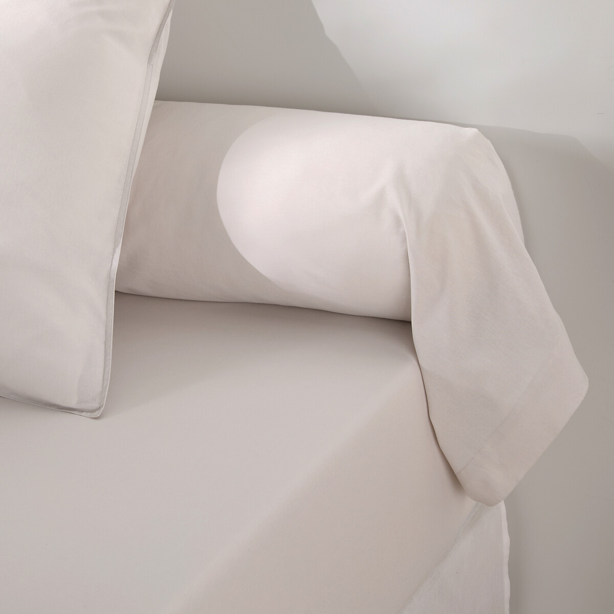 Μονόχρωμη θήκη για καραμέλα από προπλυμένο βαμβάκι 85x185 cm