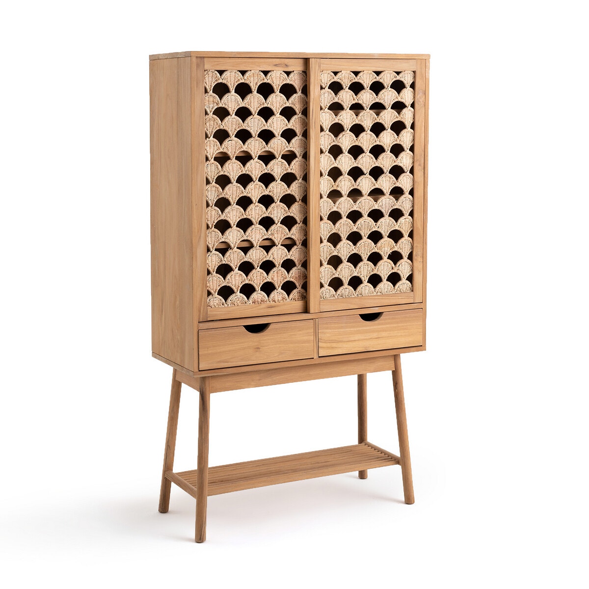 Ψηλός μπουφές από μασίφ teak, Palma