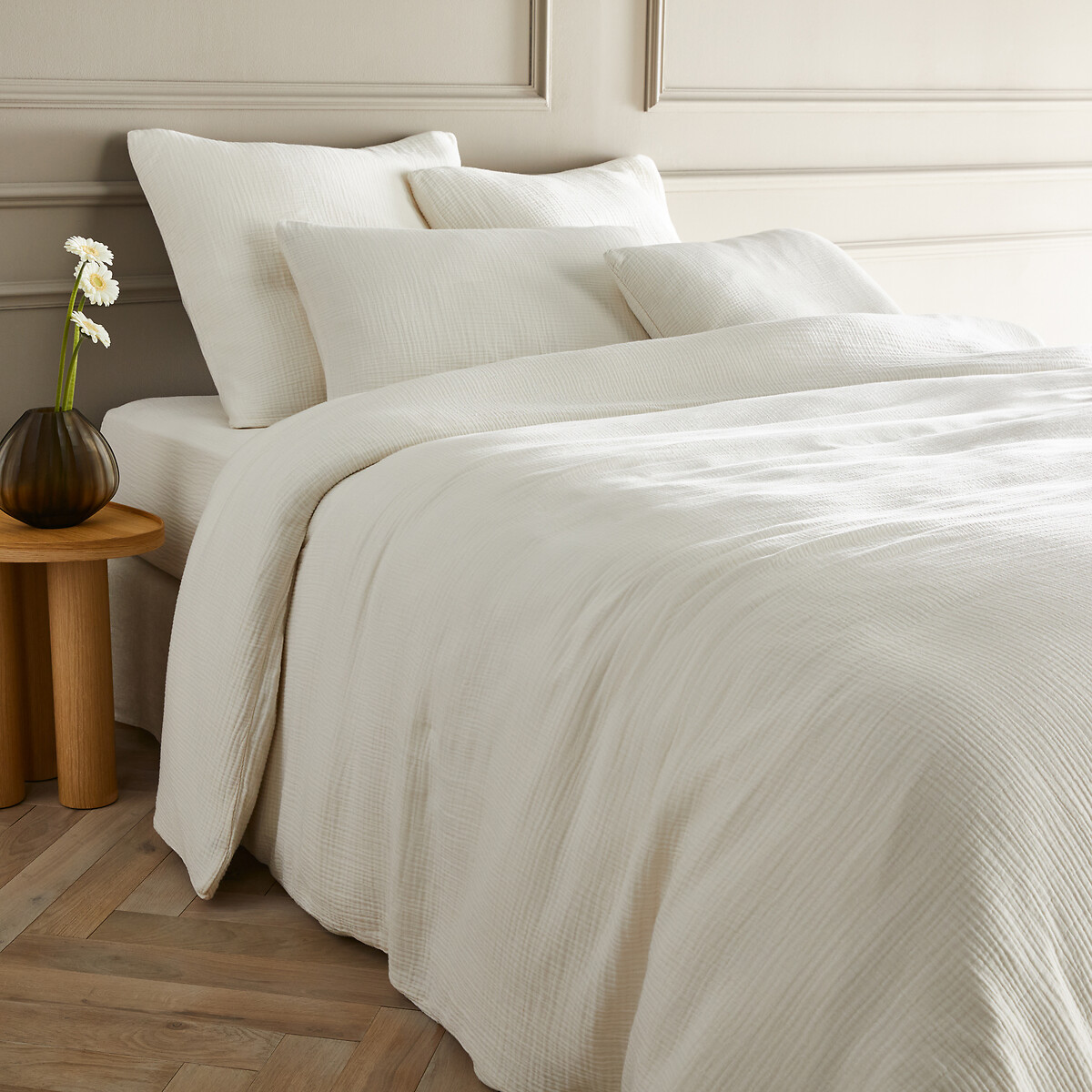 AM.PM Παπλωματοθήκη από βαμβακερή γάζα 140x200 cm