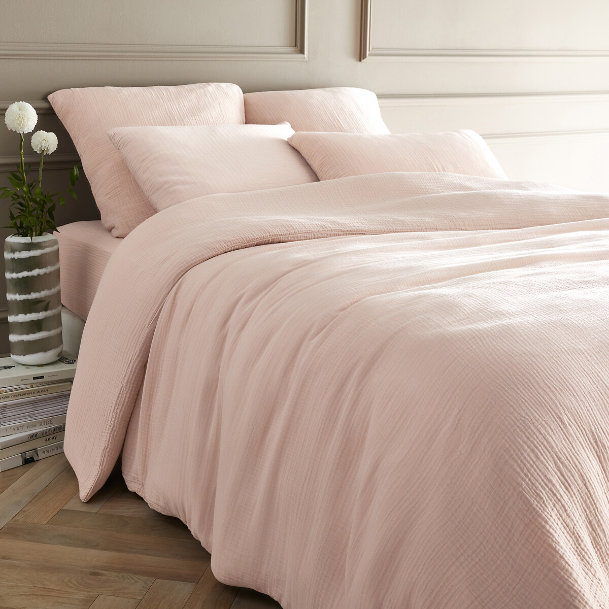 Παπλωματοθήκη από βαμβακερή γάζα 240x220 cm