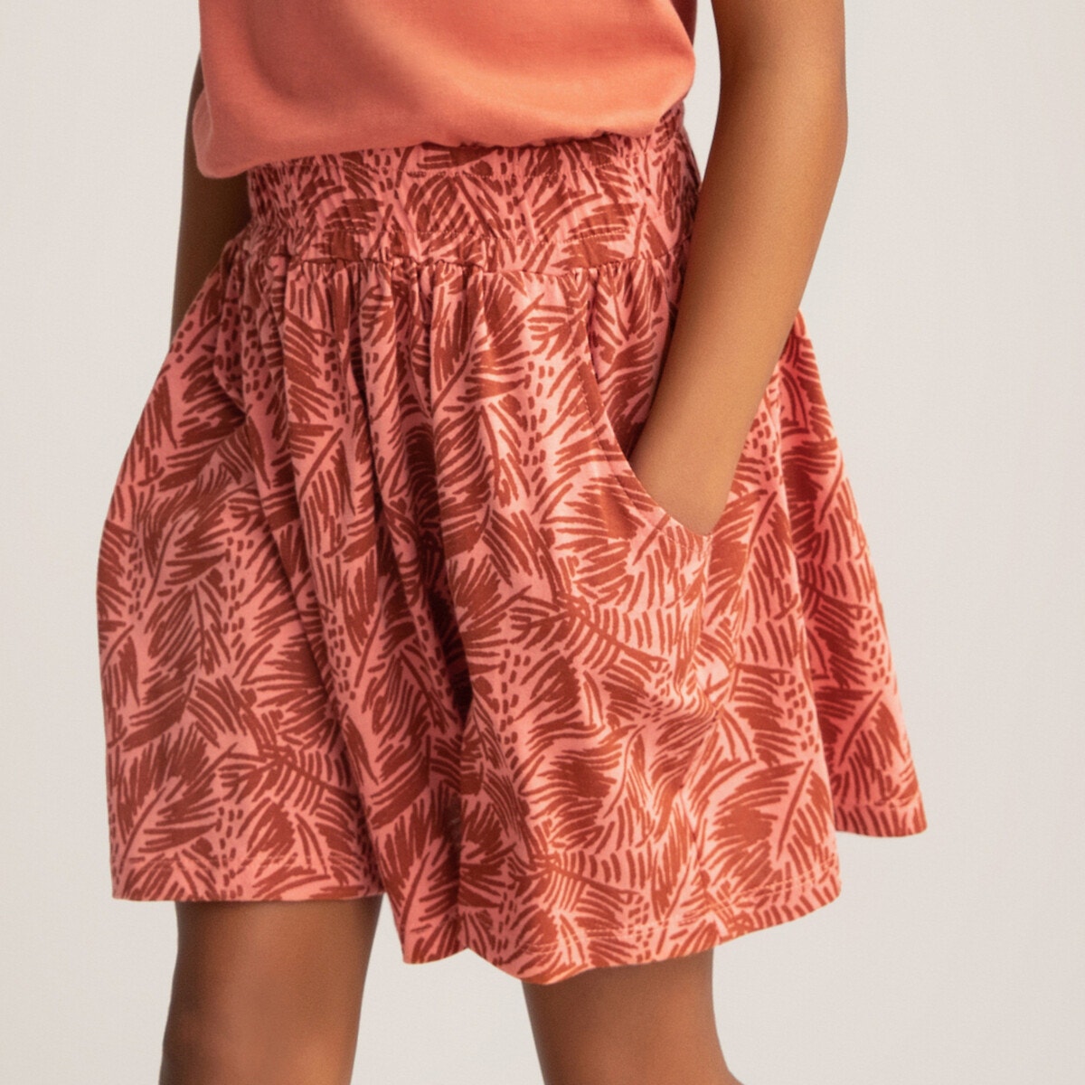 Κοντή εμπριμέ φούστα από βιολογικό βαμβάκι, 3-12 ετών ΠΑΙΔΙ | Φούστες | Mini