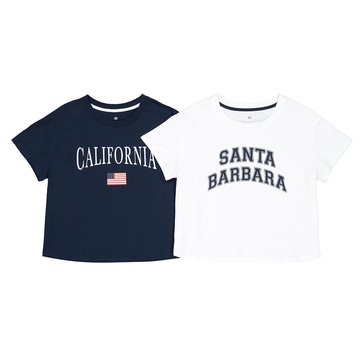 ΠΑΙΔΙ | Μπλούζες & Πουκάμισα | Τοπ Σετ 2 T-shirt από οργανικό βαμβάκι, 10 - 18 ετών