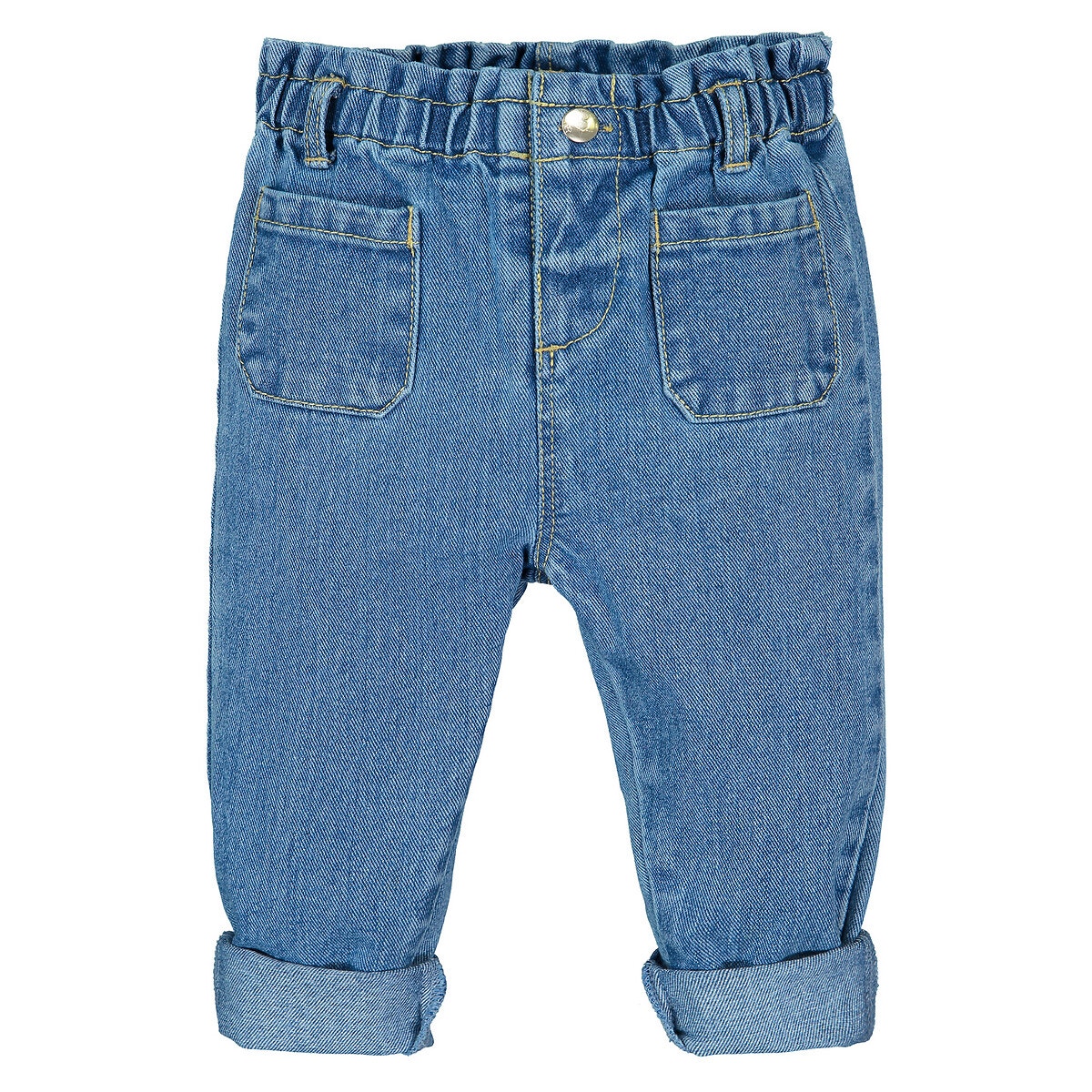 Παντελόνι τζιν boyfriend, 3 μηνών - 4 ετών