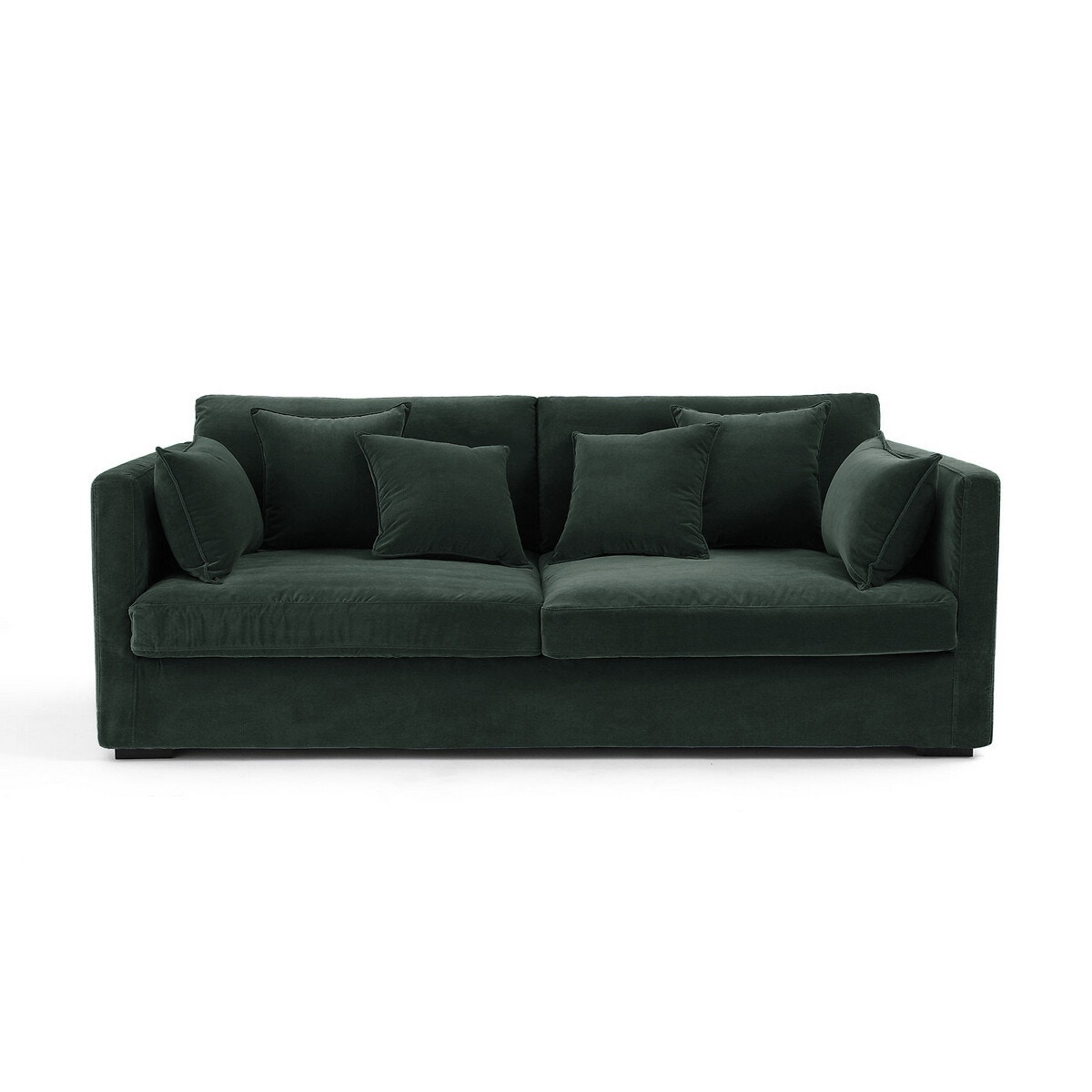 AM.PM Καναπές από βελούδο Μ110xΠ185xΥ85cm