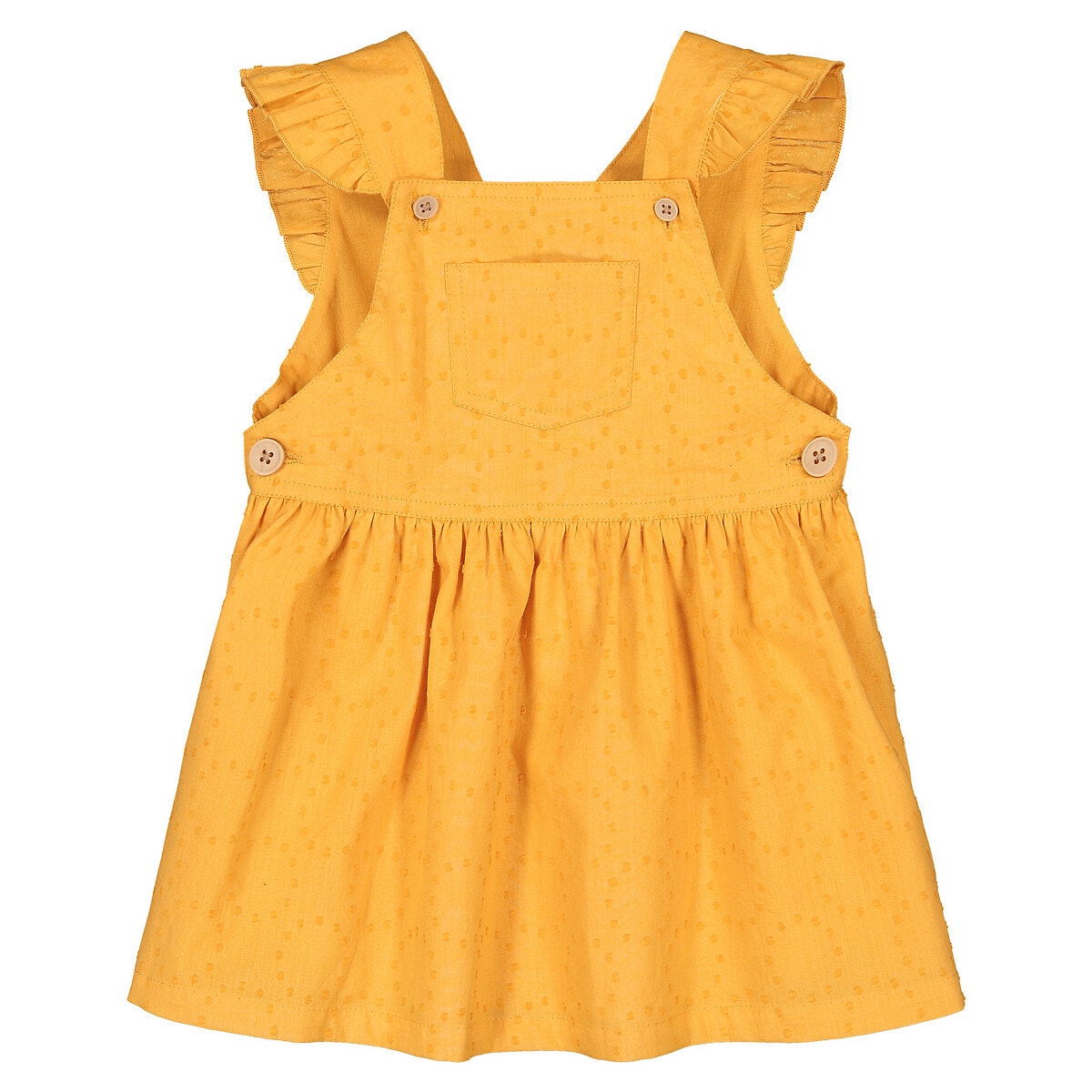Φόρεμα με κέντημα και βολάν, 3 μηνών - 4 ετών ΠΑΙΔΙ | Φορέματα | Αμάνικα