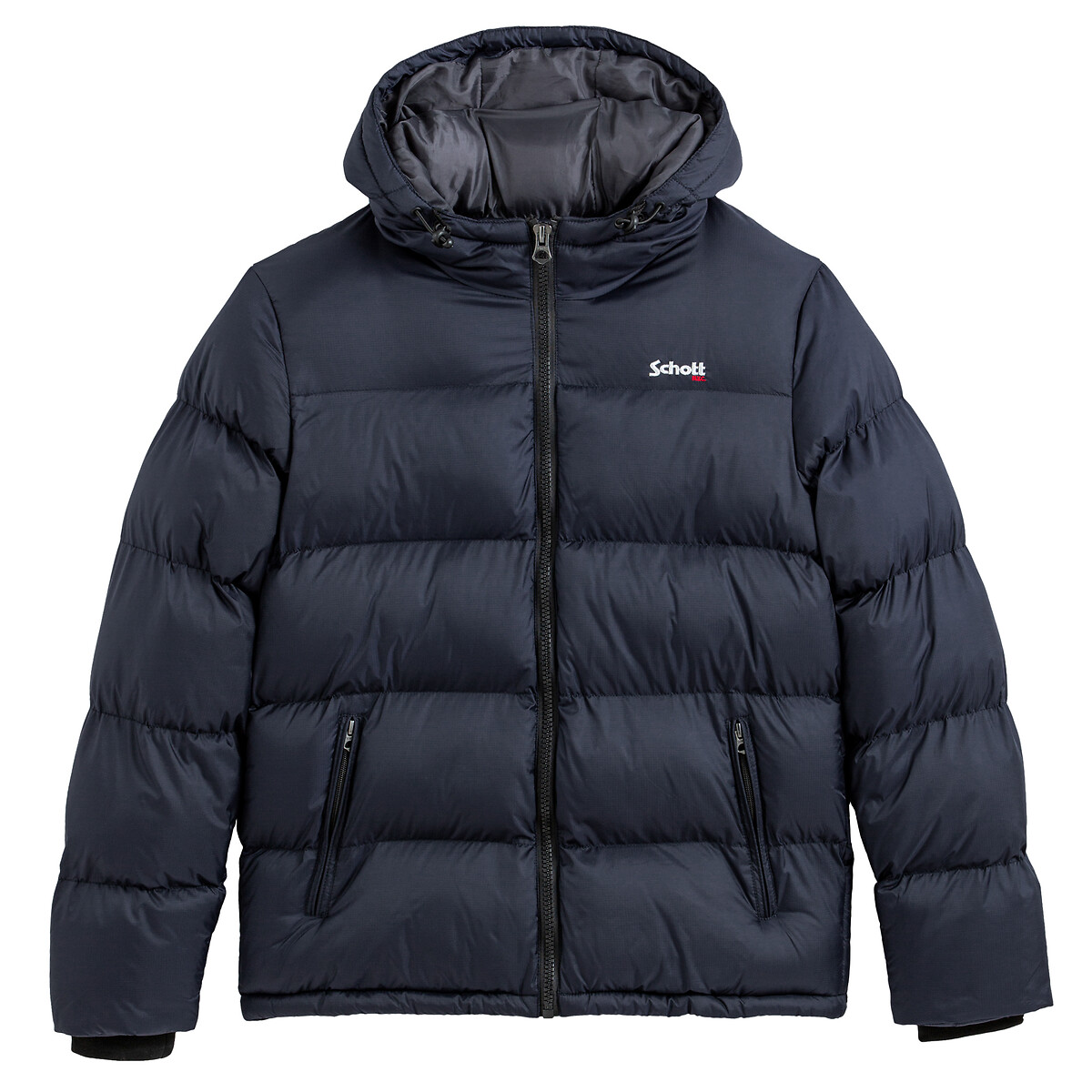 Καπιτονέ μπουφάν με φερμουάρ και κουκούλα, Idaho 2