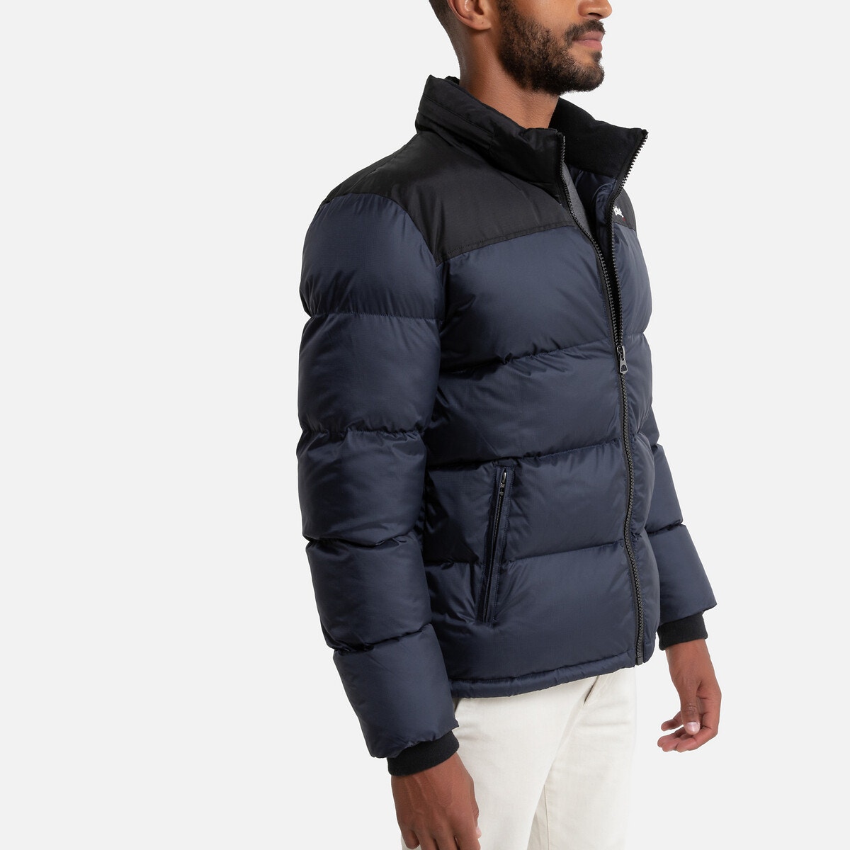 Καπιτονέ δίχρωμο μπουφάν με όρθιο γιακά, Utah