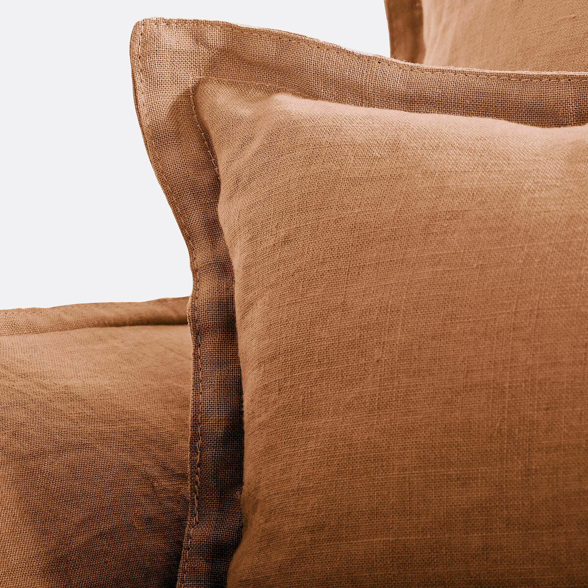 La Redoute Interieurs Κάλυμμα για πολυθρόνα από λινό One size Μ91xΠ88xΥ90cm