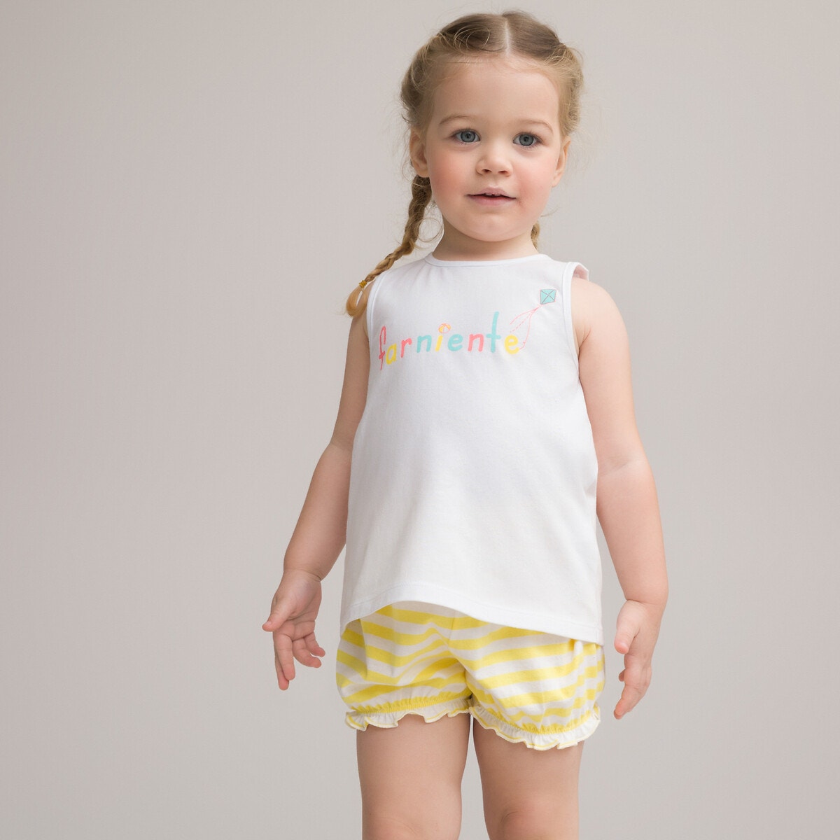 ΠΑΙΔΙ | Παντελόνια Σύνολο μπλούζα και φουφούλα από οργανικό βαμβάκι, 1 μηνός - 4 ετών