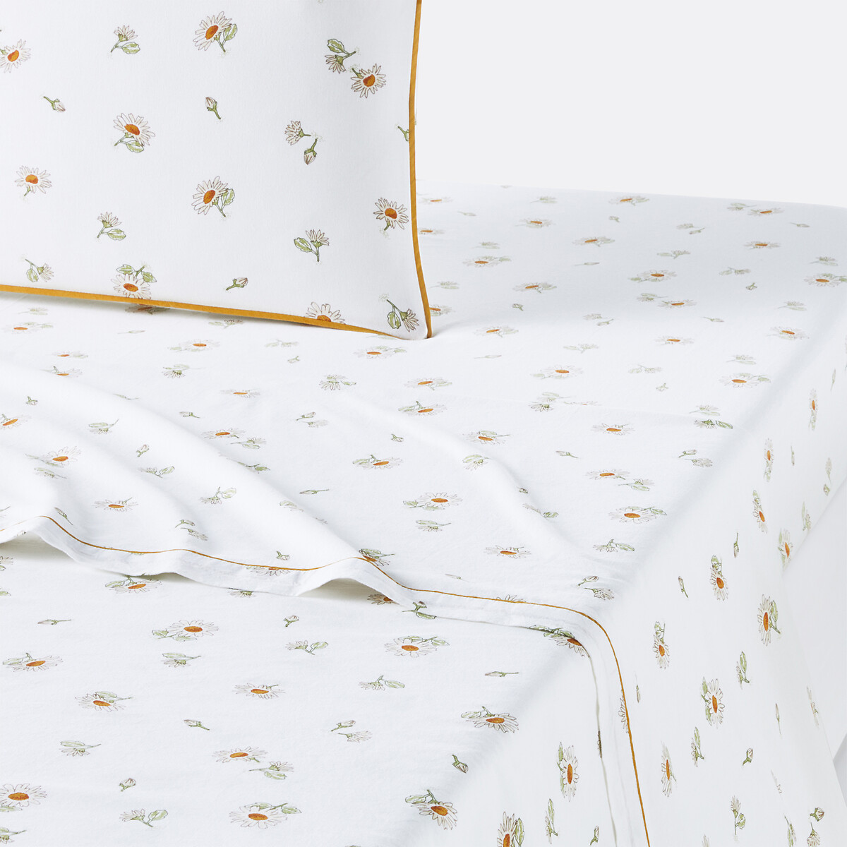 La Redoute Interieurs Σεντόνι από προπλυμένο βαμβάκι 180x290 cm