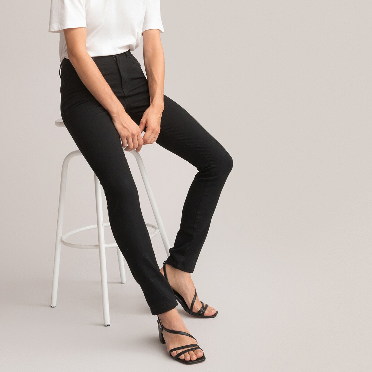 Παντελόνι slim σιγκαρέτ από 100% βαμβάκι ΓΥΝΑΙΚΑ | Παντελόνια | Skinny