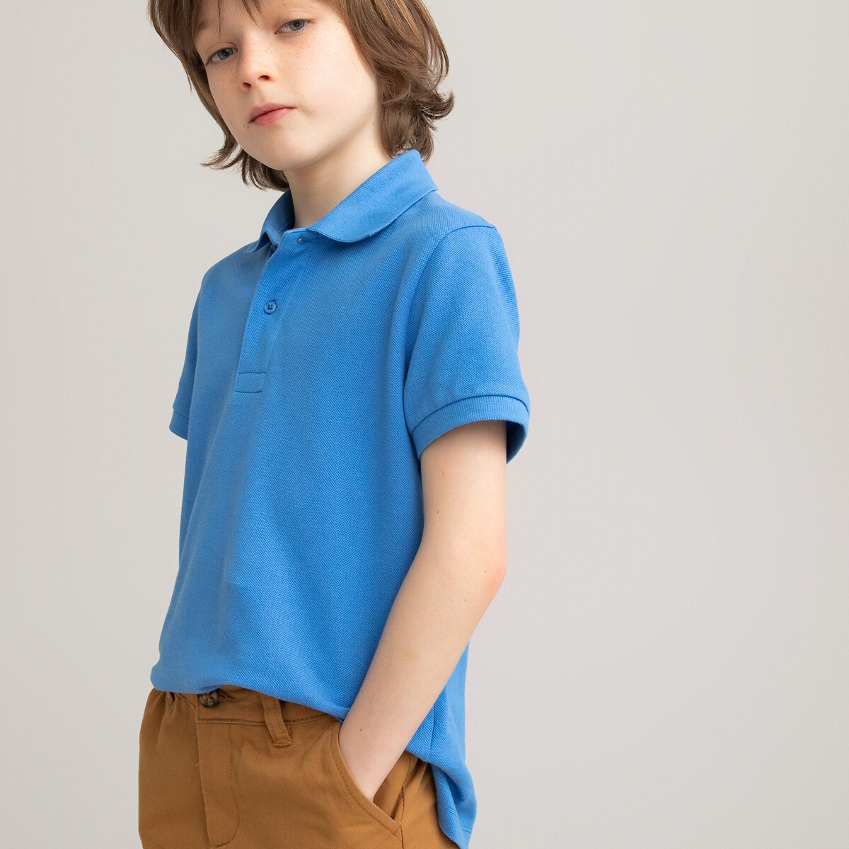 ΠΑΙΔΙ | Μπλούζες & Πουκάμισα | Polo Κοντομάνικο πικέ πόλο, 3-12 ετών