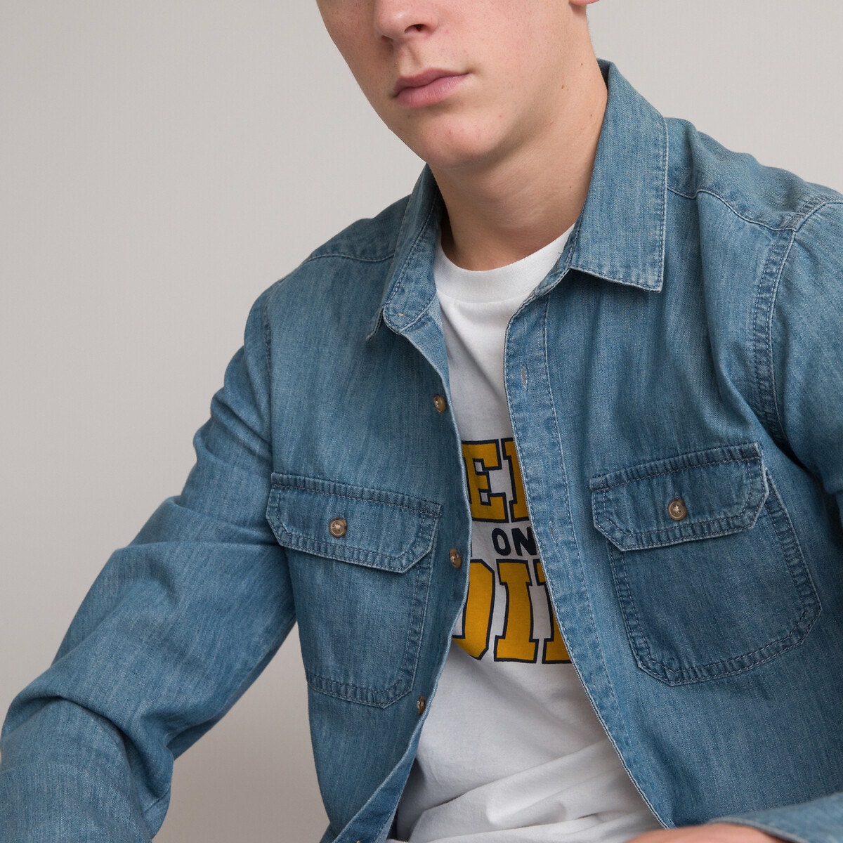 Τζιν πουκάμισο