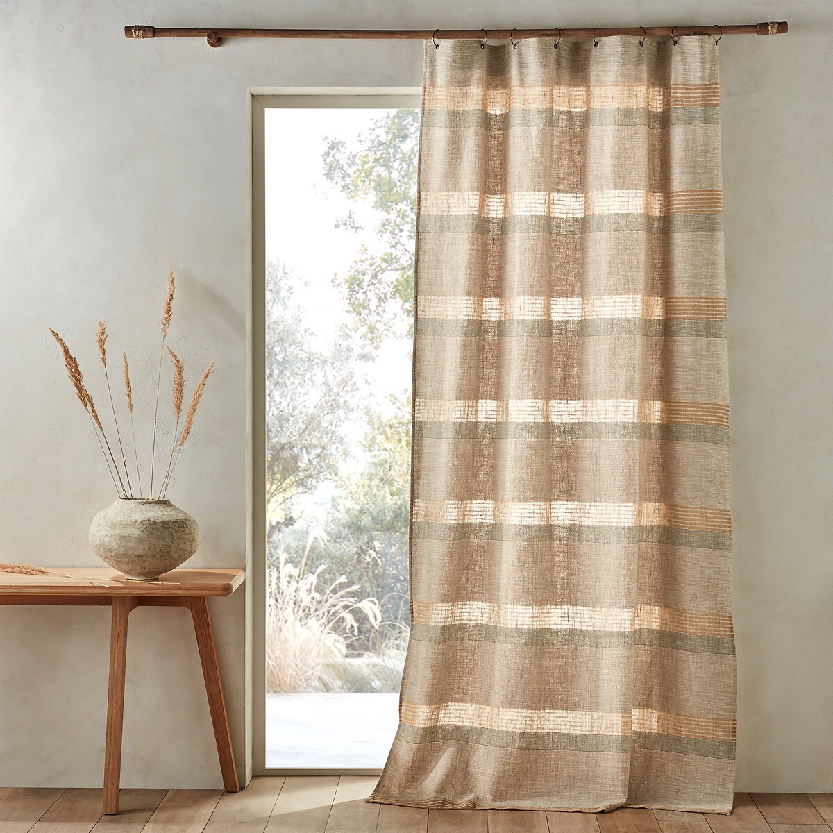 AM.PM Κουρτίνα από λινό και βαμβάκι 140x320 cm