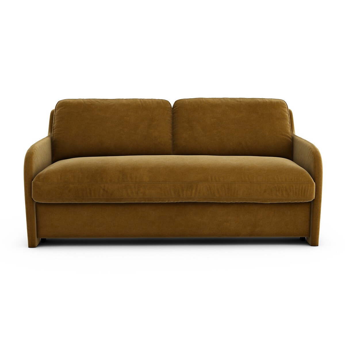 Πτυσσόμενος καναπές από βελούδο, Volute, σχεδίασης E Gallina