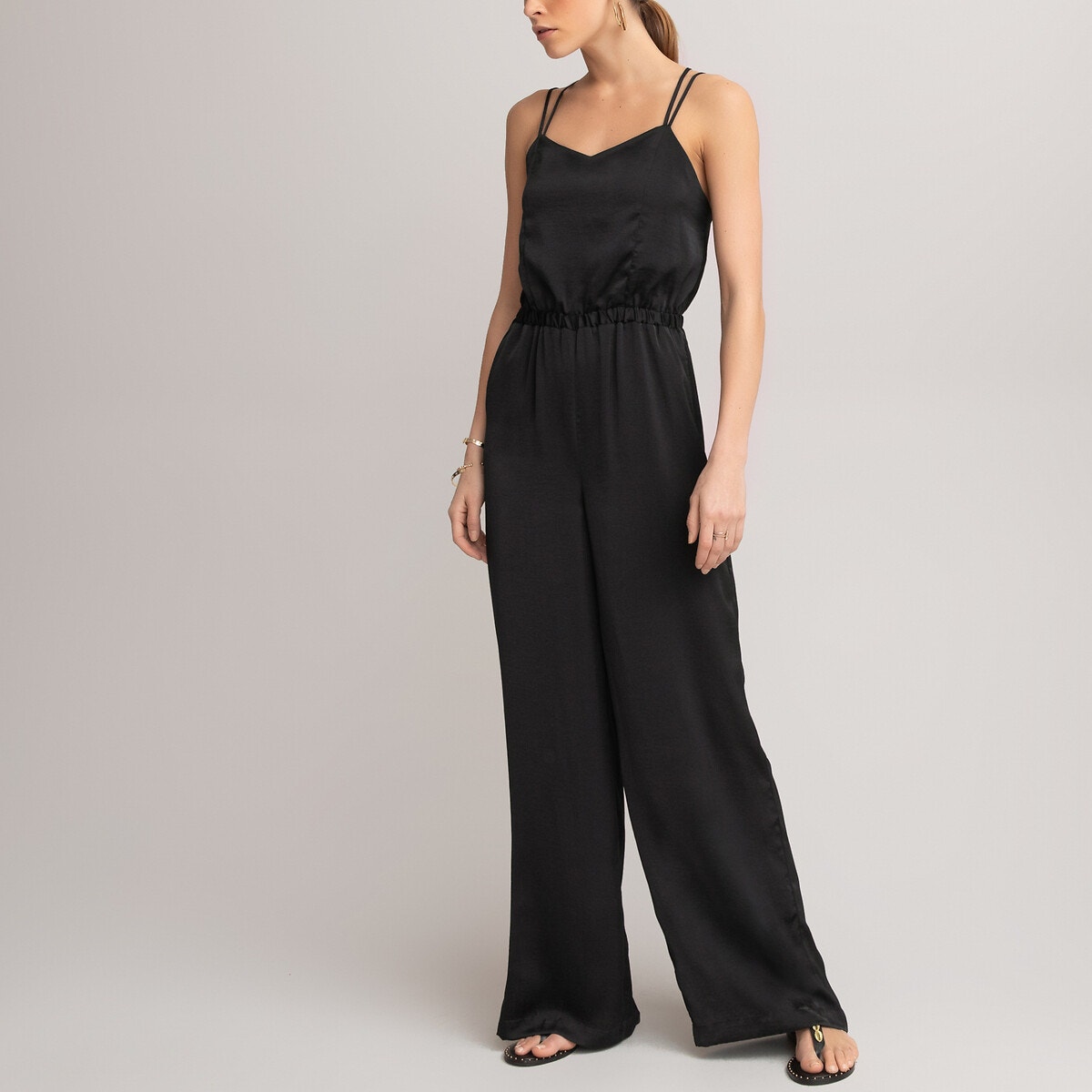 LA REDOUTE COLLECTIONS Ολόσωμη φόρμα με λεπτές τιράντες