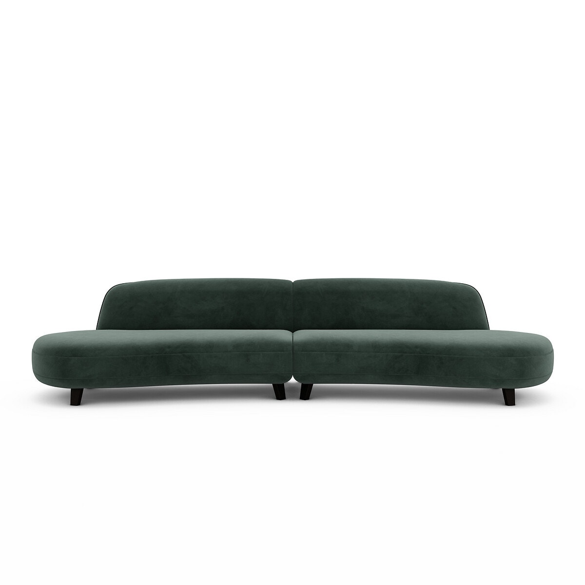 Εξαθέσιος καναπές από βελούδο, Rosebury, σχεδίασης E.Gallina