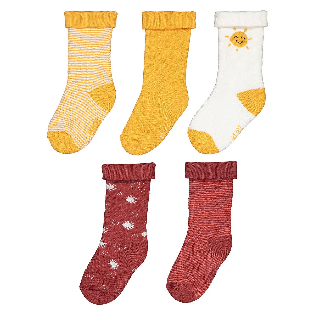 ΠΑΙΔΙ | Παπούτσια | Κάλτσες & καλσόν Σετ 5 ζευγάρια κάλτσες από βιολογικό βαμβάκι, 13 14 - 19 20