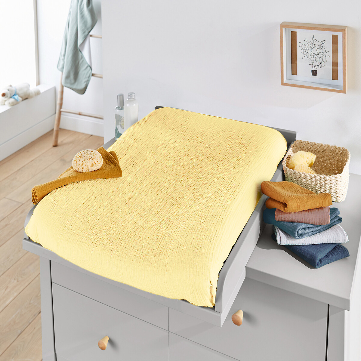 Σετ 2 θήκες για στρωματάκι-αλλαξιέρα