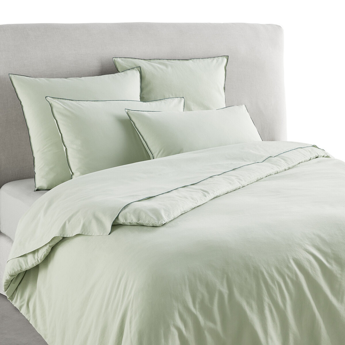 Παπλωματοθήκη από βαμβακερό περκάλι/lyocell 240x220 cm