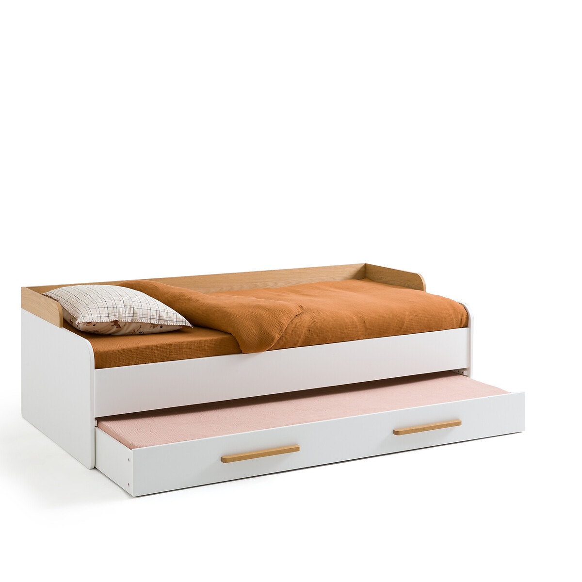 Καναπές κρεβάτι με τάβλες και δεύτερο συρόμενο κρεβάτι, Arturo