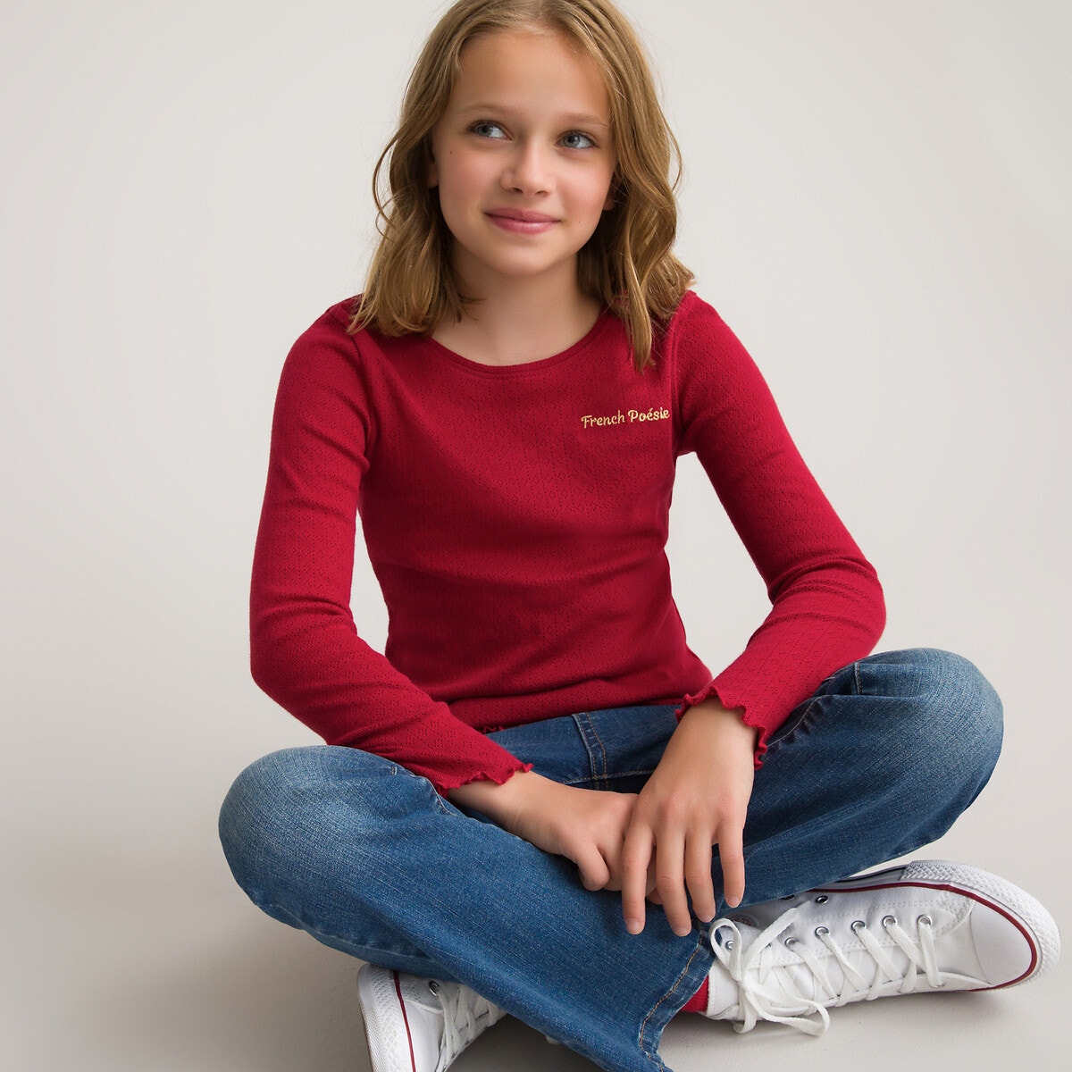 Μακρυμάνικη μπλούζα, 3 - 12 ετών