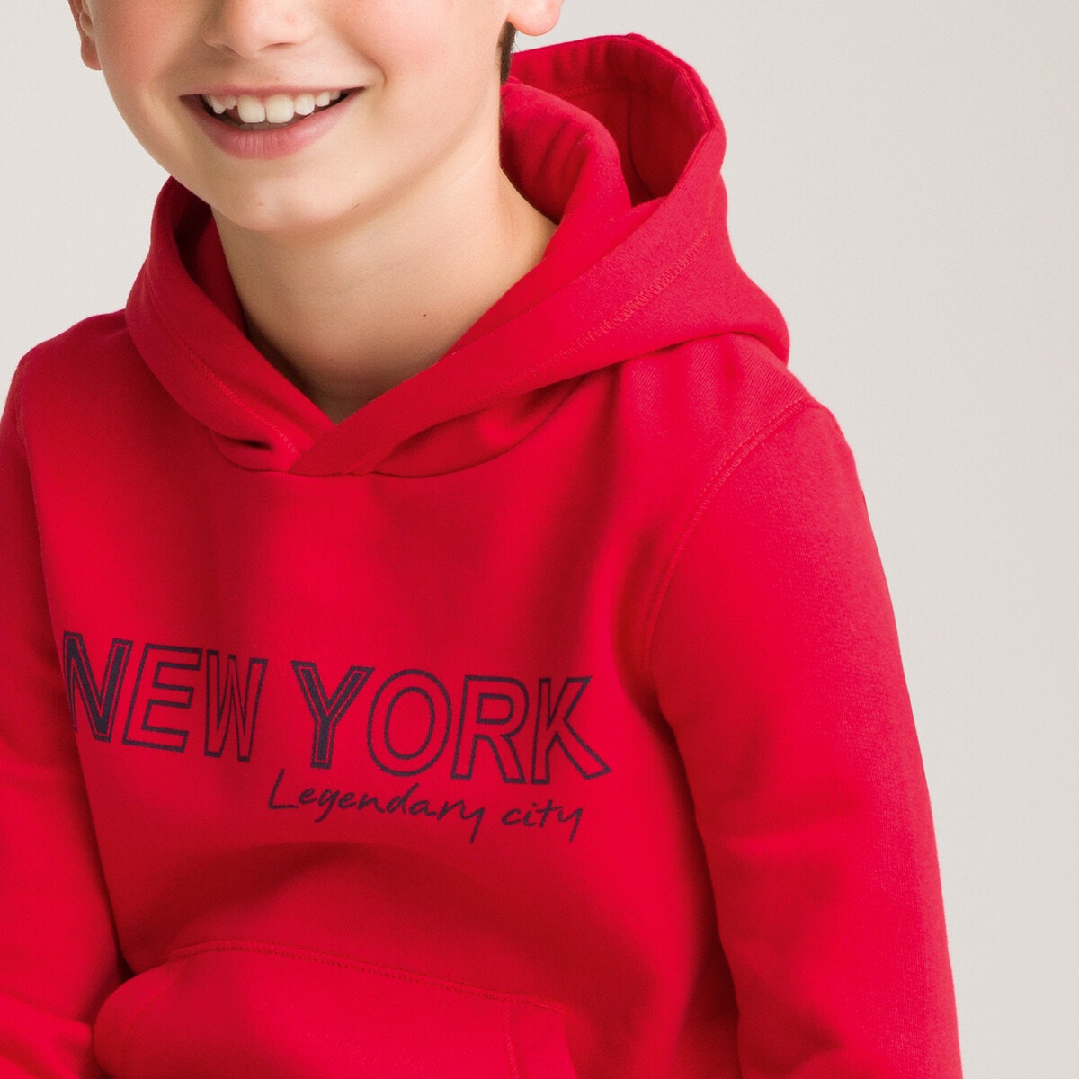 Φούτερ με κουκούλα από οργανικό βαμβάκι