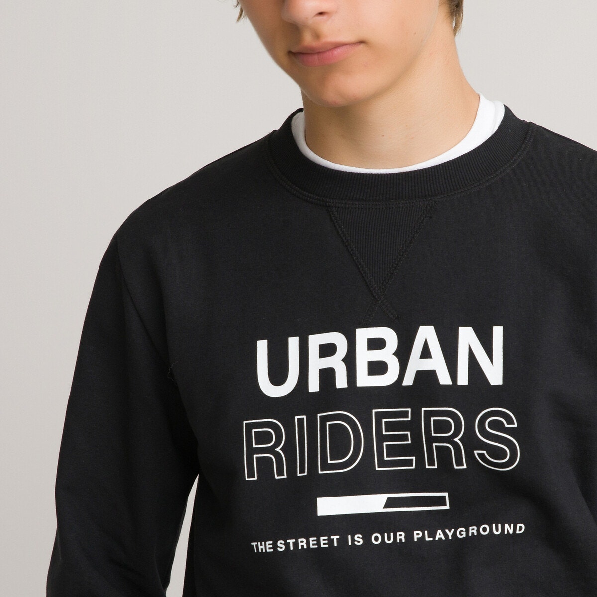 Φούτερ από βαμβακερή φανέλα bio