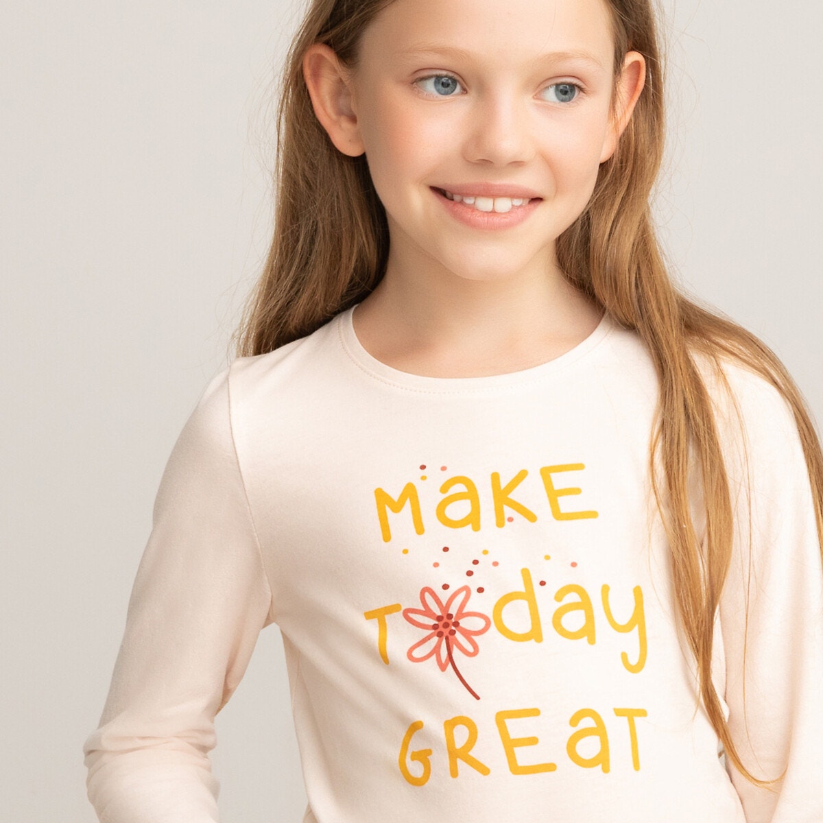 ΠΑΙΔΙ | Μπλούζες & Πουκάμισα | T-shirts Μακρυμάνικη μπλούζα από οργανικό βαμβάκι, 3-12 ετών