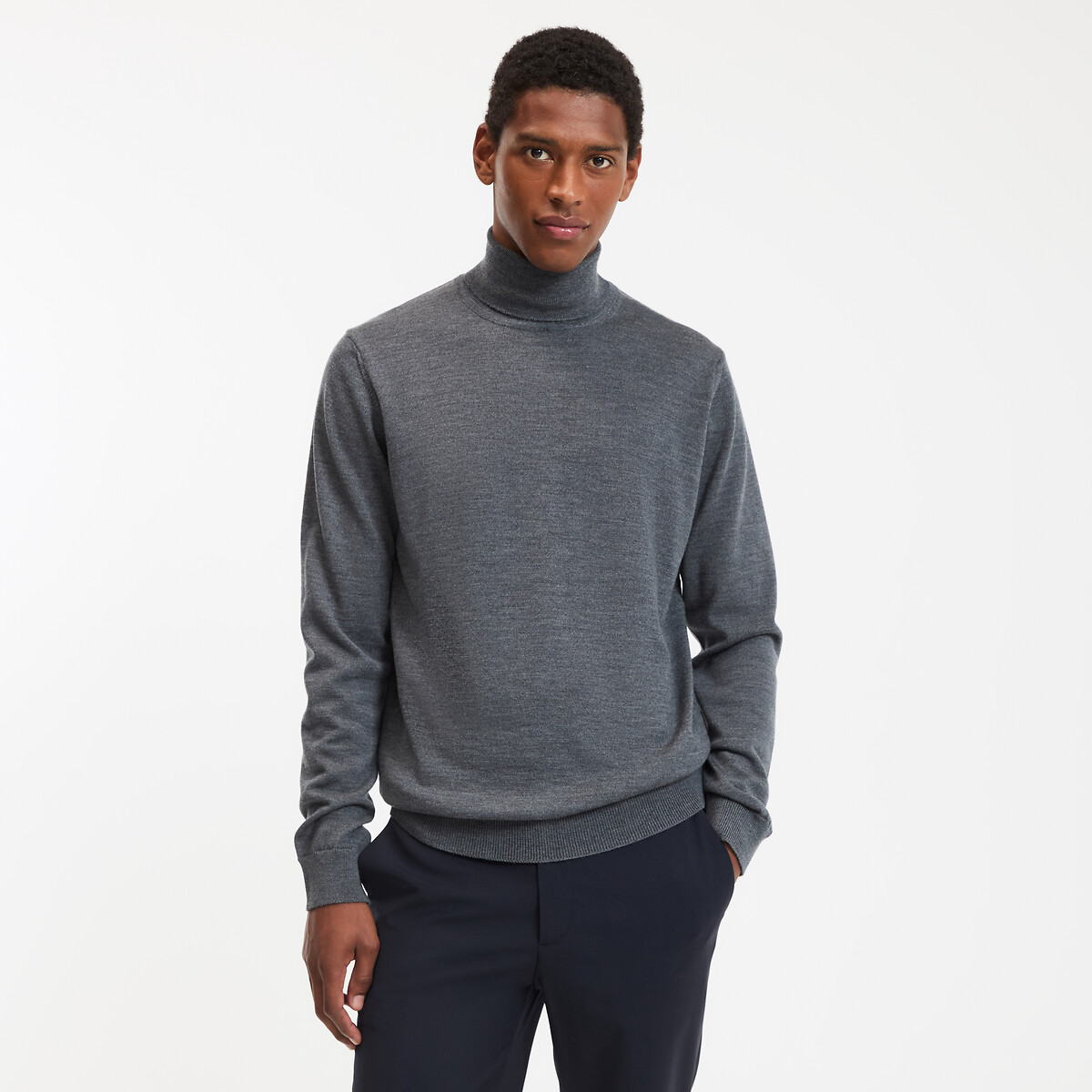 La Redoute Collections Λεπτό πλεκτό με λαιμό ζιβάγκο