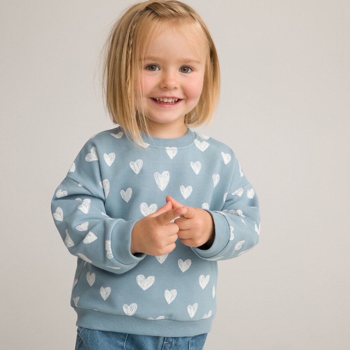 ΠΑΙΔΙ | Μπλούζες & Πουκάμισα | Φούτερ Φανελένιο φούτερ από οργανικό βαμβάκι, 3 μηνών - 4 ετών