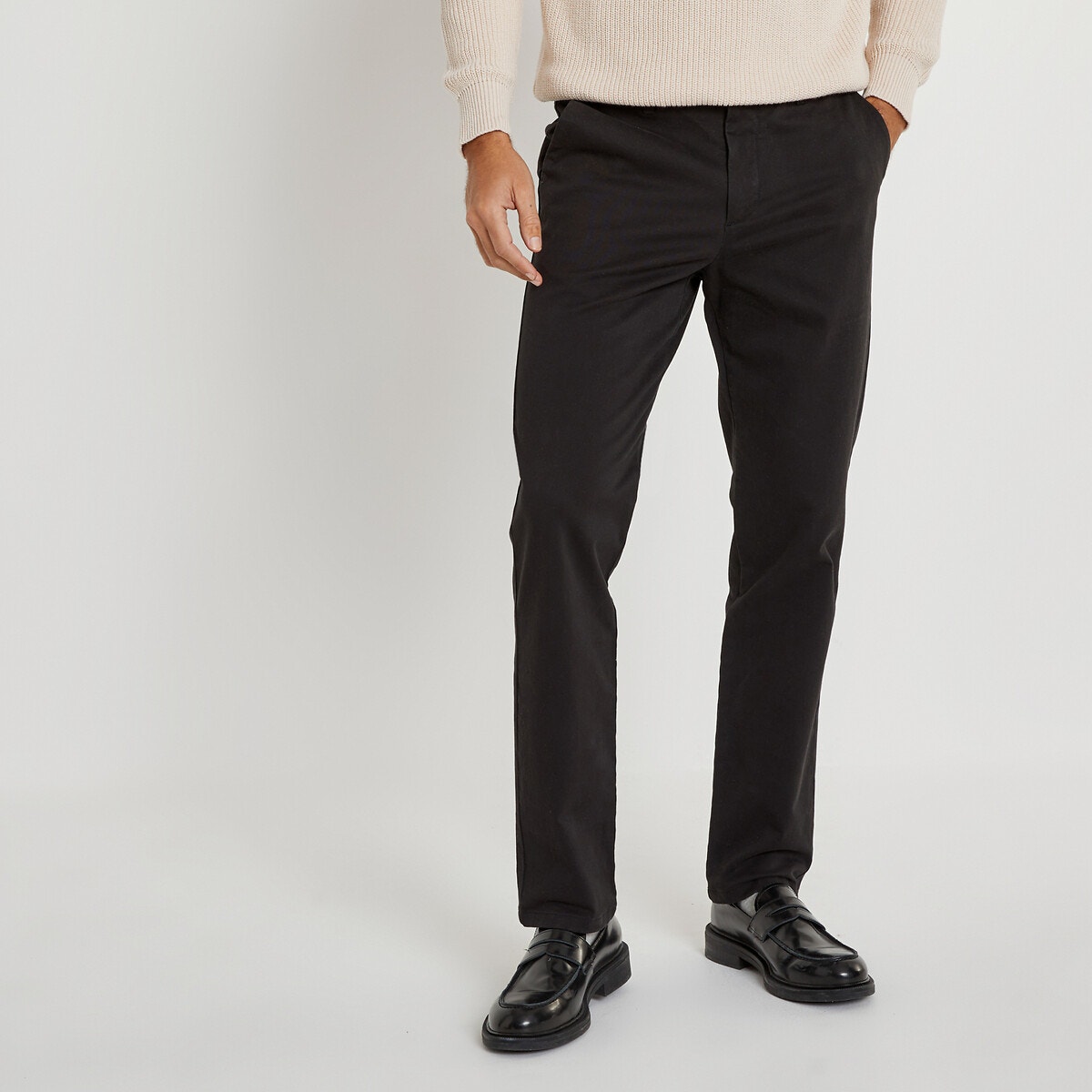 ΑΝΔΡΑΣ | Παντελόνια | Chinos Παντελόνι chino σε γραμμή regular από οργανικό βαμβάκι