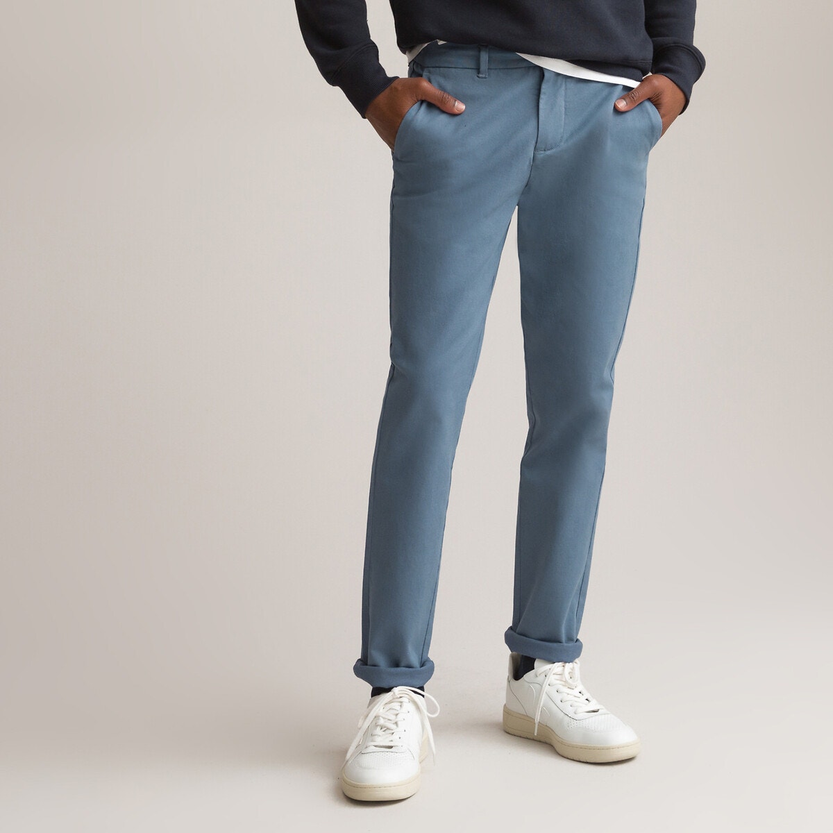 ΑΝΔΡΑΣ | Παντελόνια | Chinos Παντελόνι chino σε γραμμή slim από οργανικό βαμβάκι