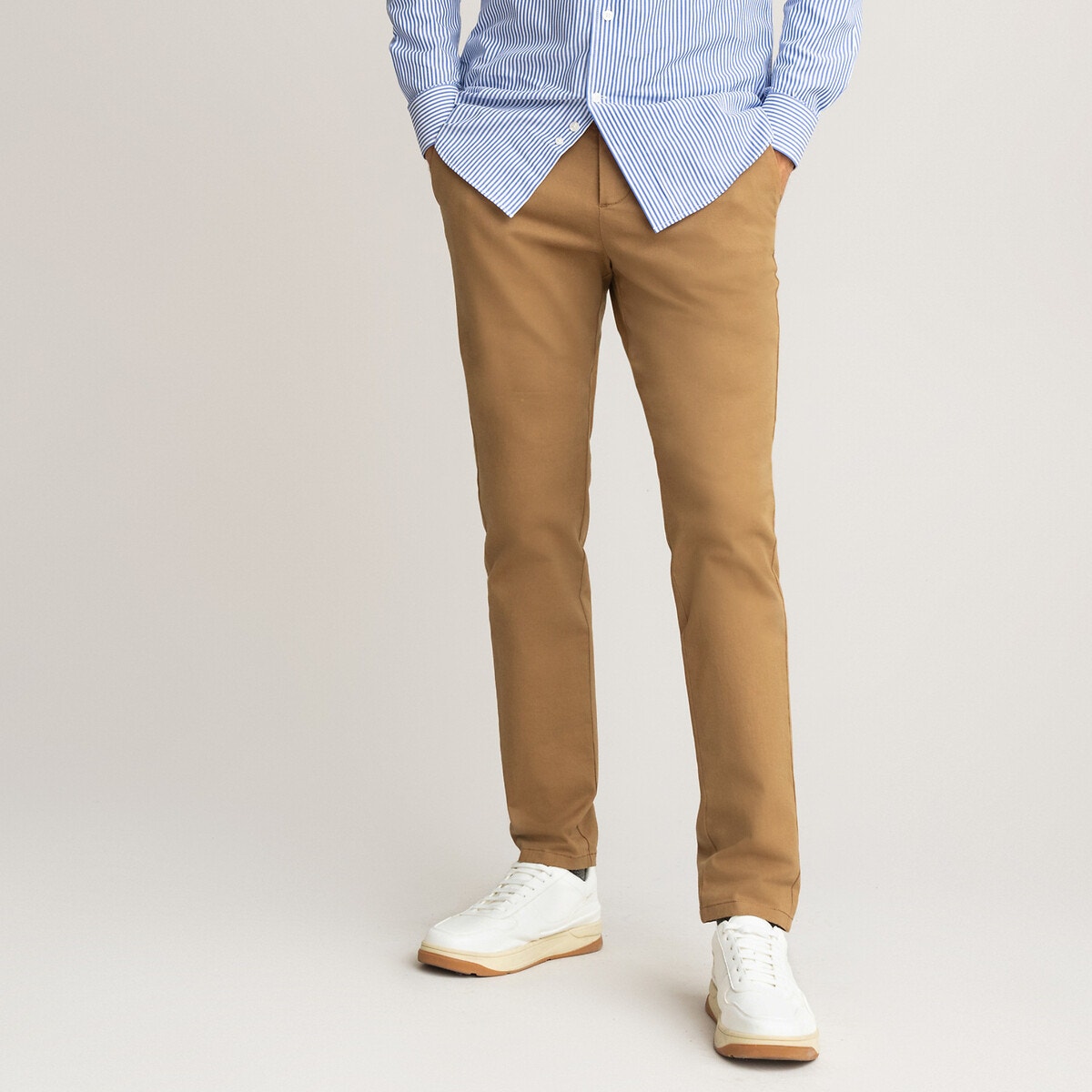 ΑΝΔΡΑΣ | Παντελόνια | Chinos Παντελόνι chino σε γραμμή slim από οργανικό βαμβάκι