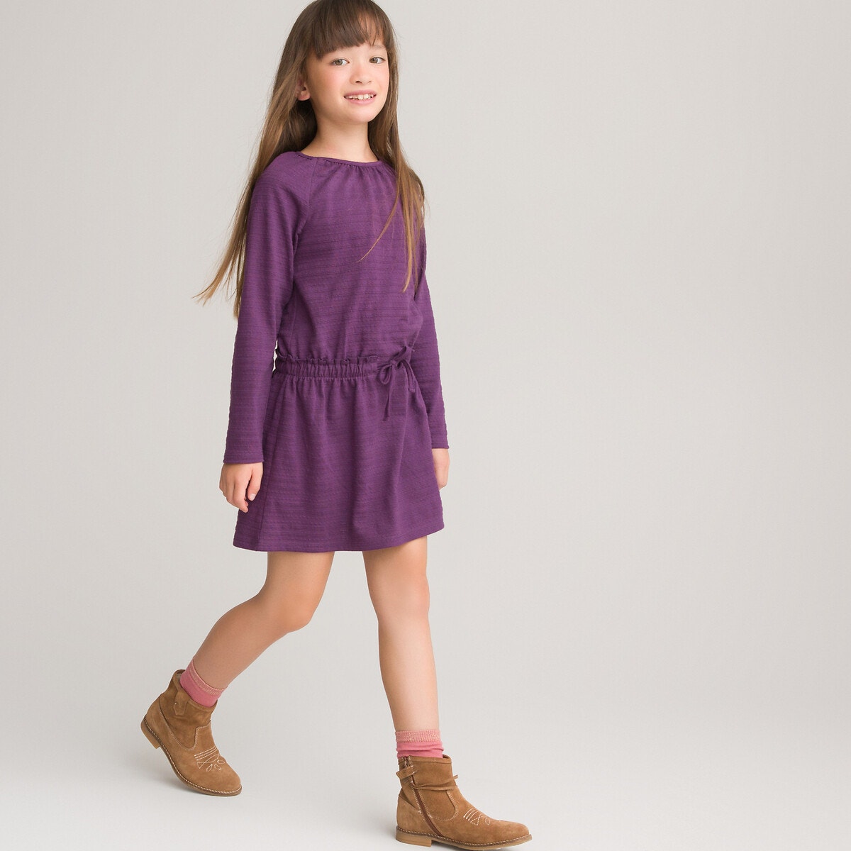 ΠΑΙΔΙ | Φορέματα | Μακριά ή 3/4 μανίκια Μακρυμάνικο ίσιο φόρεμα, 3 - 12 ετών