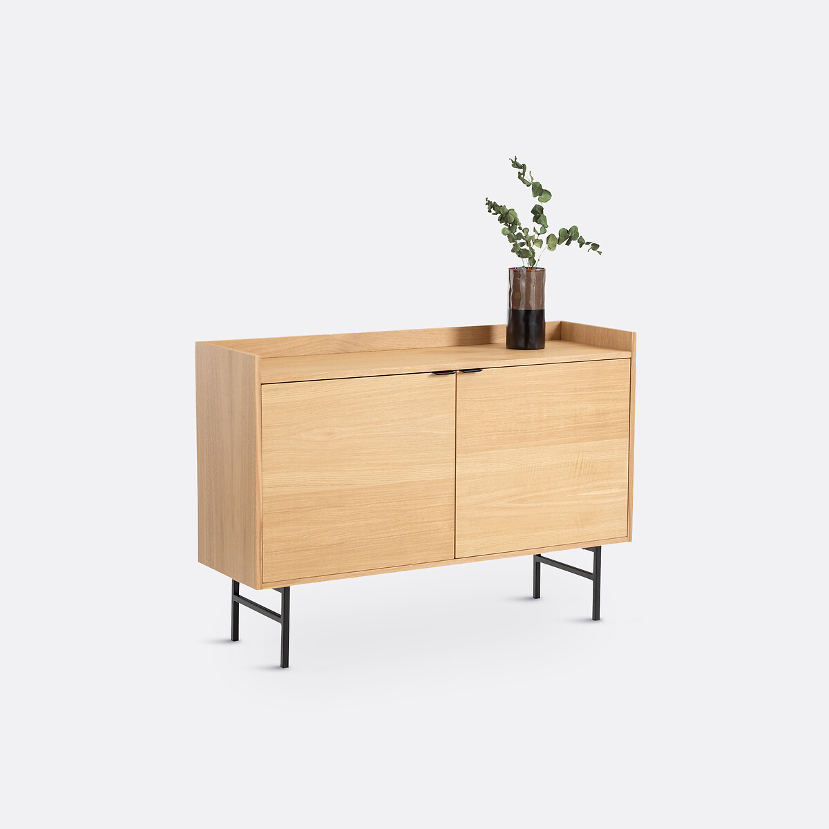 La Redoute Interieurs Μπουφές από ξύλο δρυ με 2 πόρτες Μ40xΠ130xΥ90cm