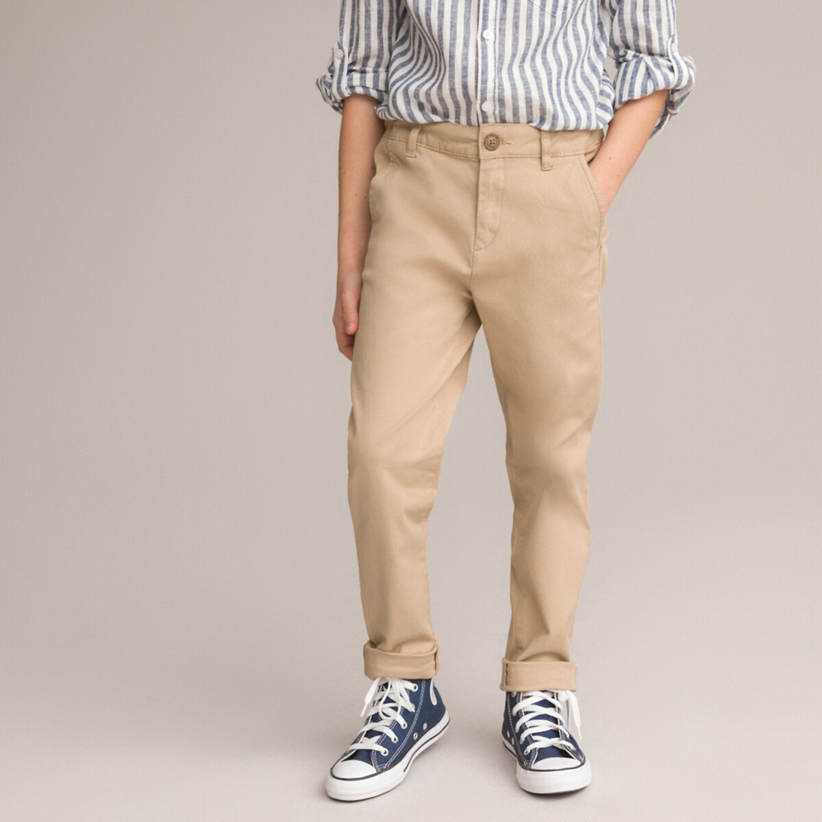 Παντελόνι με λοξές τσέπες, 3-12 ετών