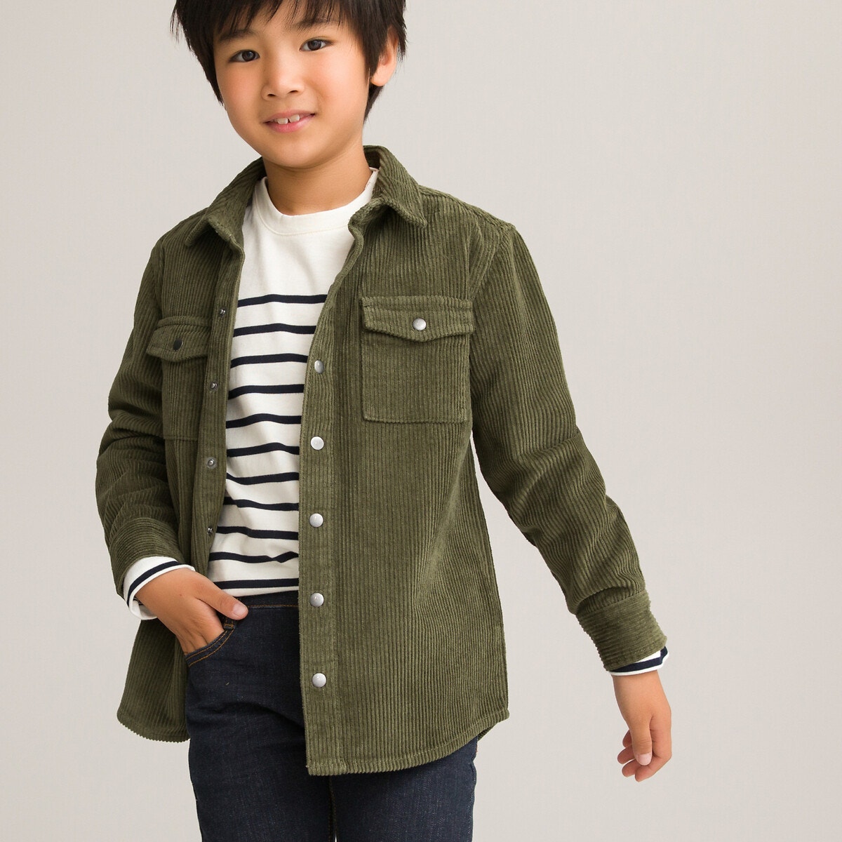 Πουκάμισο από βελούδο κοτλέ