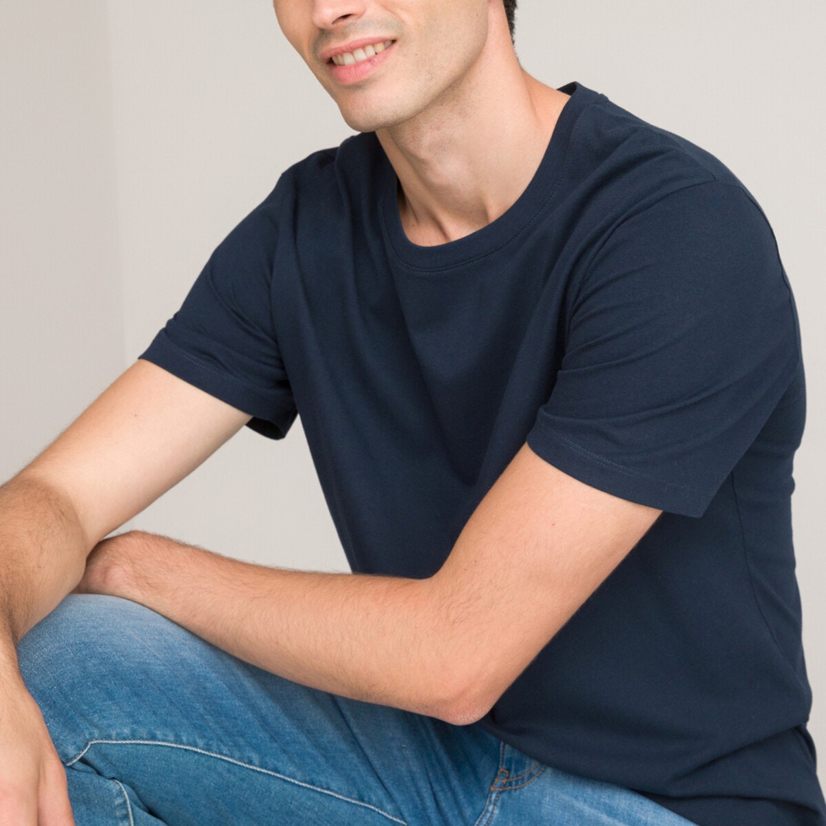 La Redoute Collections Κοντομάνικο T-shirt από οργανικό βαμβάκι