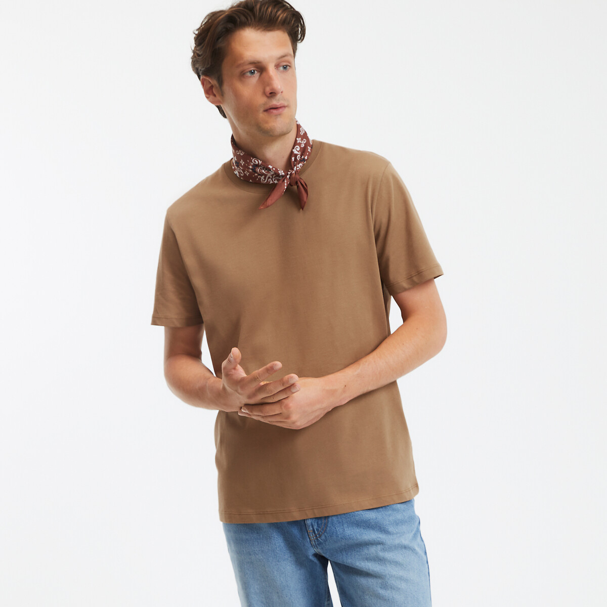 Κοντομάνικο T-shirt από οργανικό βαμβάκι