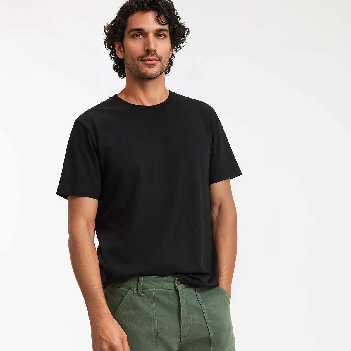 La Redoute Collections Κοντομάνικο T-shirt από οργανικό βαμβάκι