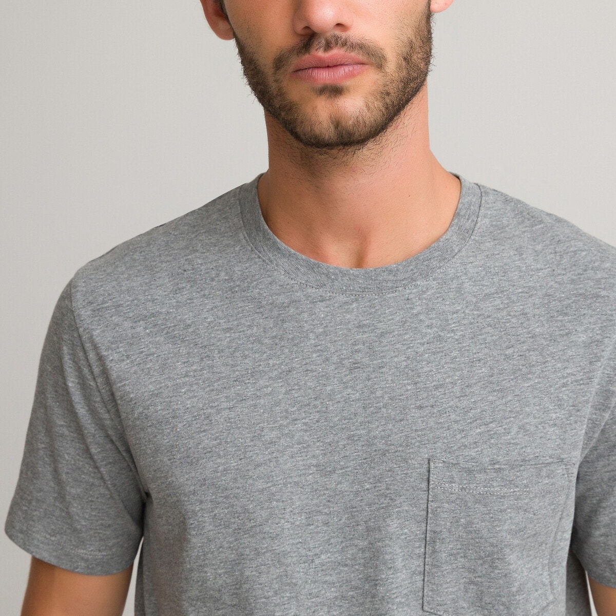 ΑΝΔΡΑΣ | Μπλούζες & Πουκάμισα | T-shirts Κοντομάνικη μπλούζα με στρογγυλή λαιμόκοψη