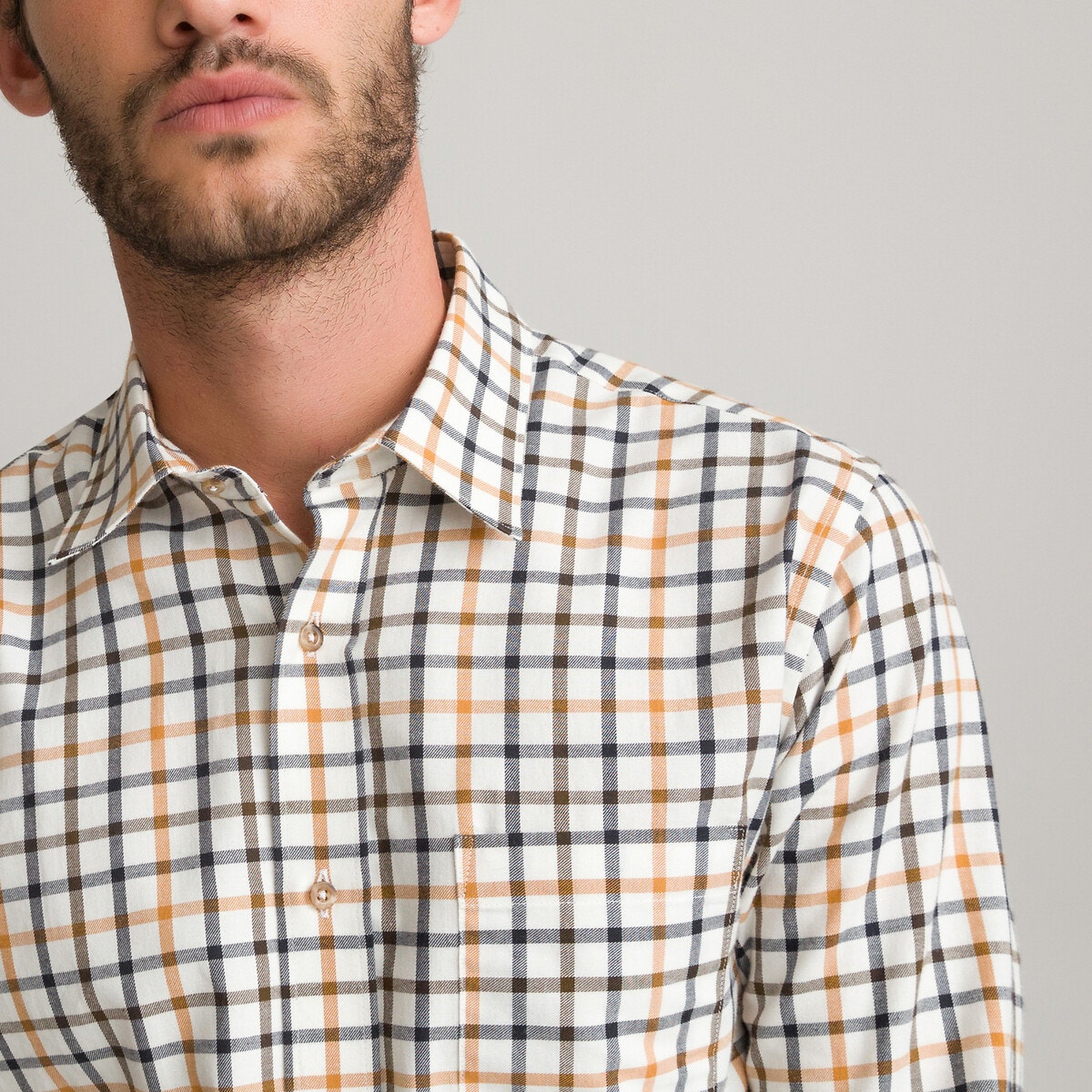 ΑΝΔΡΑΣ | Μπλούζες & Πουκάμισα | Πουκάμισα Μακρυμάνικο καρό πουκάμισο