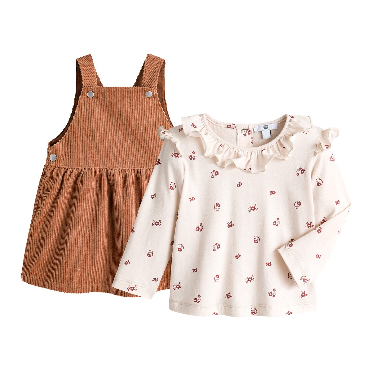 ΠΑΙΔΙ | Παντελόνια Σύνολο φόρεμα και μπλούζα, 3 μηνών - 4 ετών