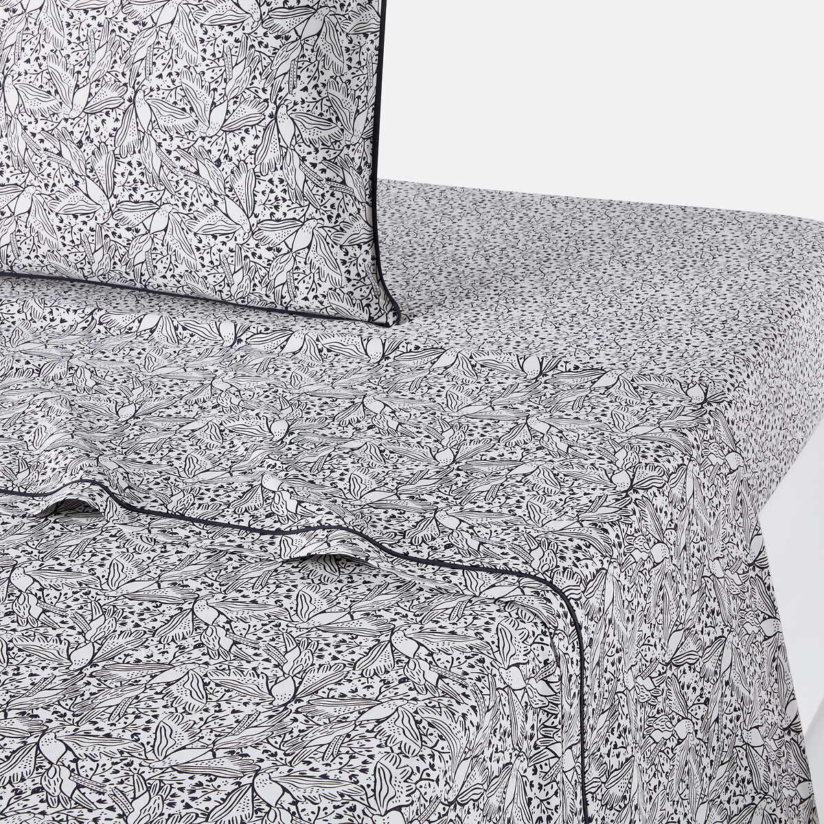 La Redoute Interieurs Σεντόνι από προπλυμένο βαμβάκι 180x290 cm