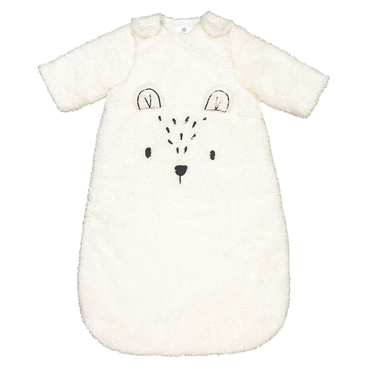 Υπνόσακος με αφαιρούμενα μανίκια με γούνινη υφή 0/6 μηνών