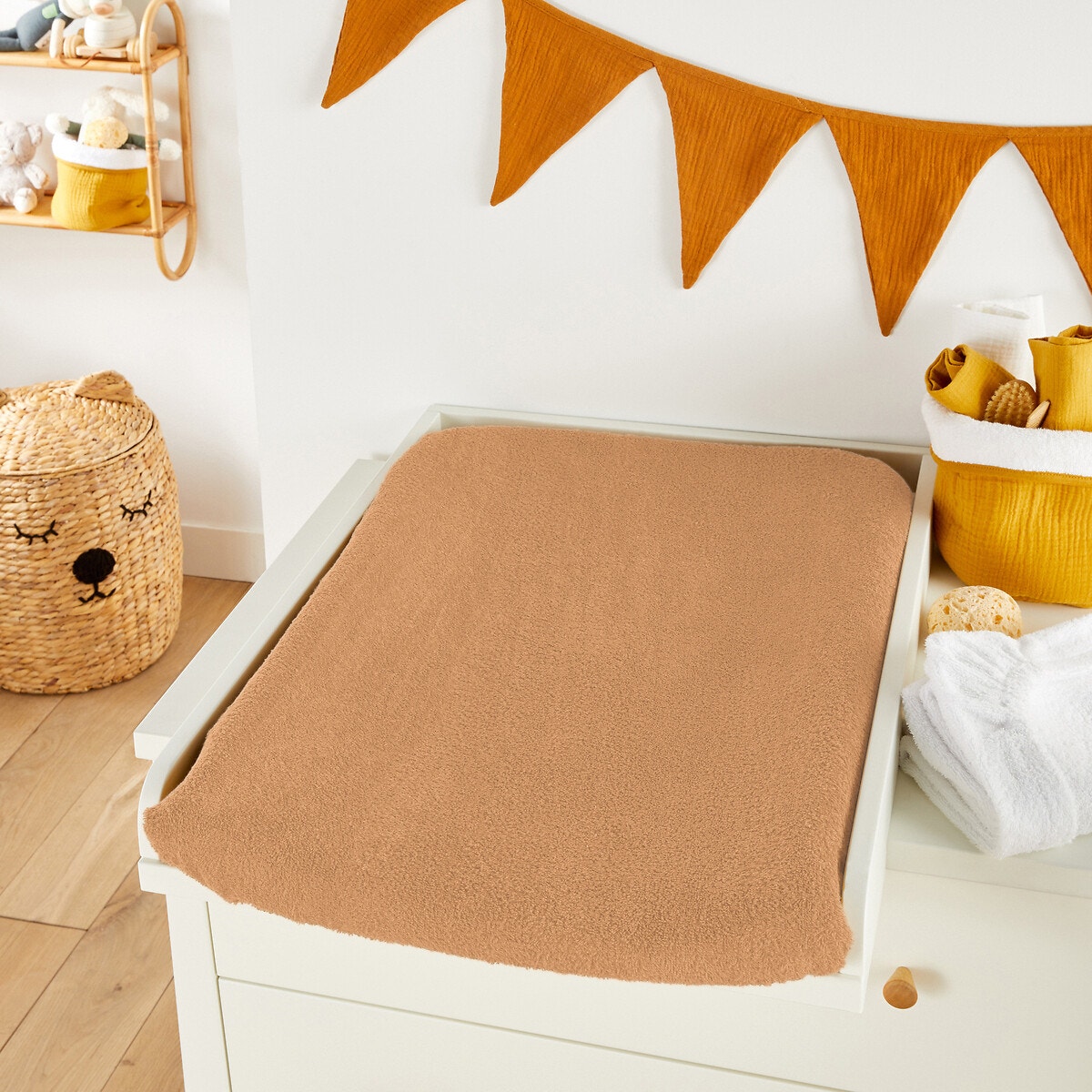 Σετ 2 πετσετέ θήκες για αλλαξιέρα από οργανικό βαμβάκι