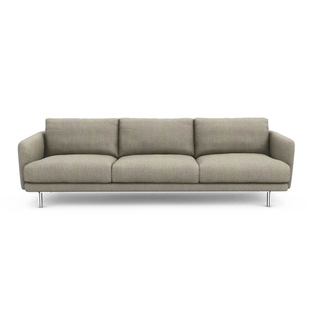 AM.PM Καναπές με τουίντ ταπετσαρία Μ101xΠ221xΥ76cm