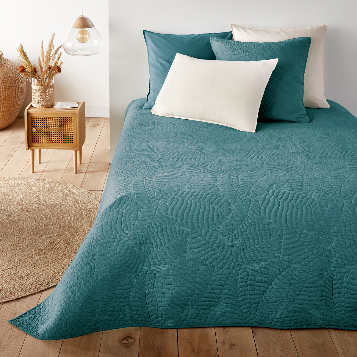 La Redoute Interieurs Κάλυμμα κρεβατιού από βαμβακερό περκάλι 180x230 cm