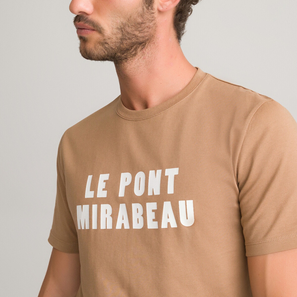 ΑΝΔΡΑΣ | Μπλούζες & Πουκάμισα | T-shirts Κοντομάνικη μπλούζα με στρογγυλή λαιμόκοψη